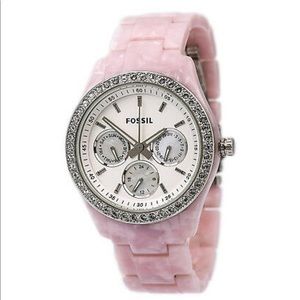 Fossil ES2791 Stella Pink Acrylic